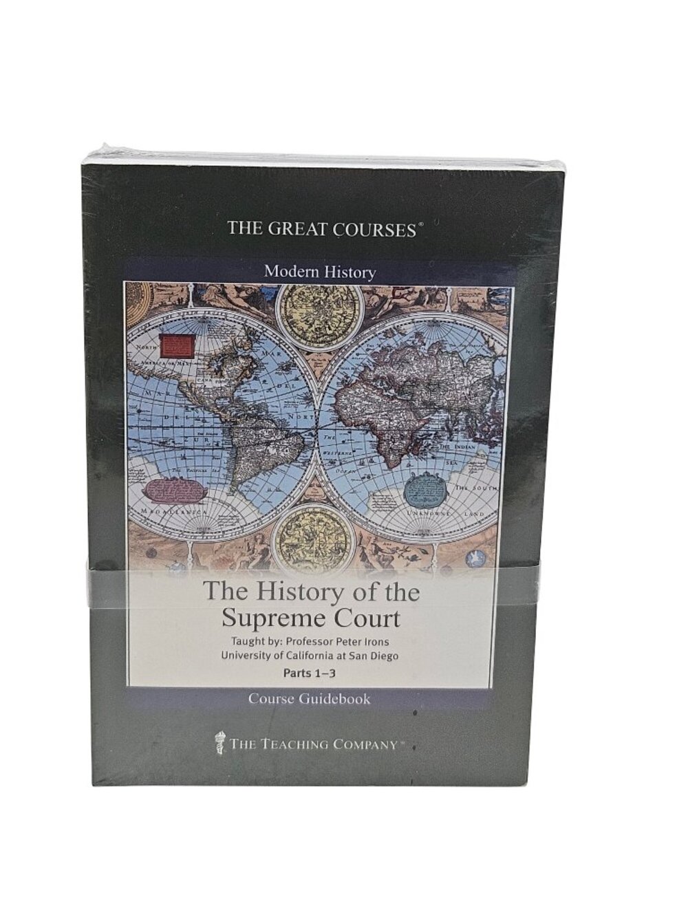 Great Courses History Of The Supreme Court Parts 1-3 CDs Guidebook. Sealed